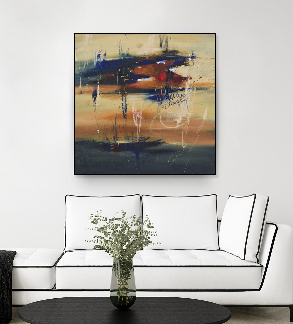 October Dream by Cynthia Ligeros on GIANT ART - red abstract