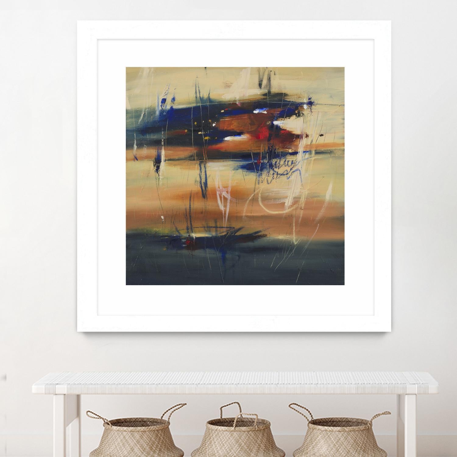 October Dream by Cynthia Ligeros on GIANT ART - red abstract