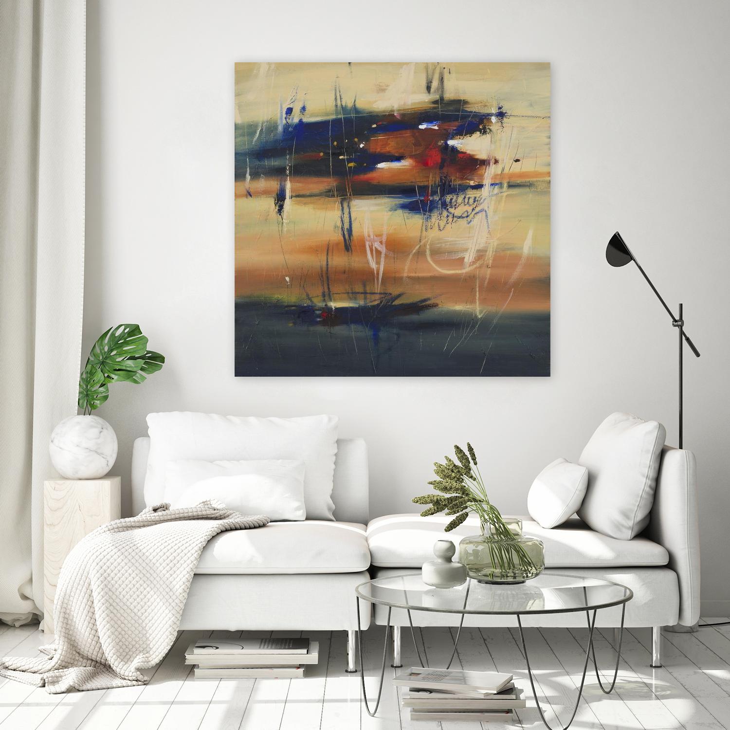 October Dream by Cynthia Ligeros on GIANT ART - red abstract