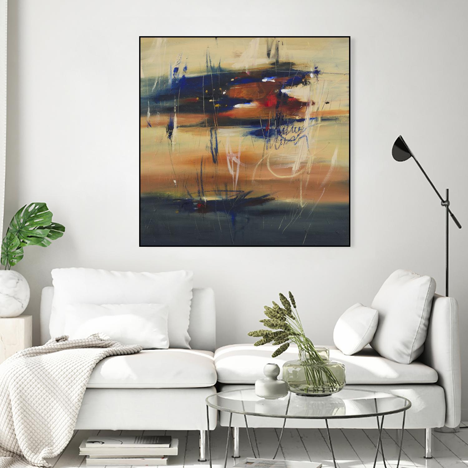 October Dream by Cynthia Ligeros on GIANT ART - red abstract