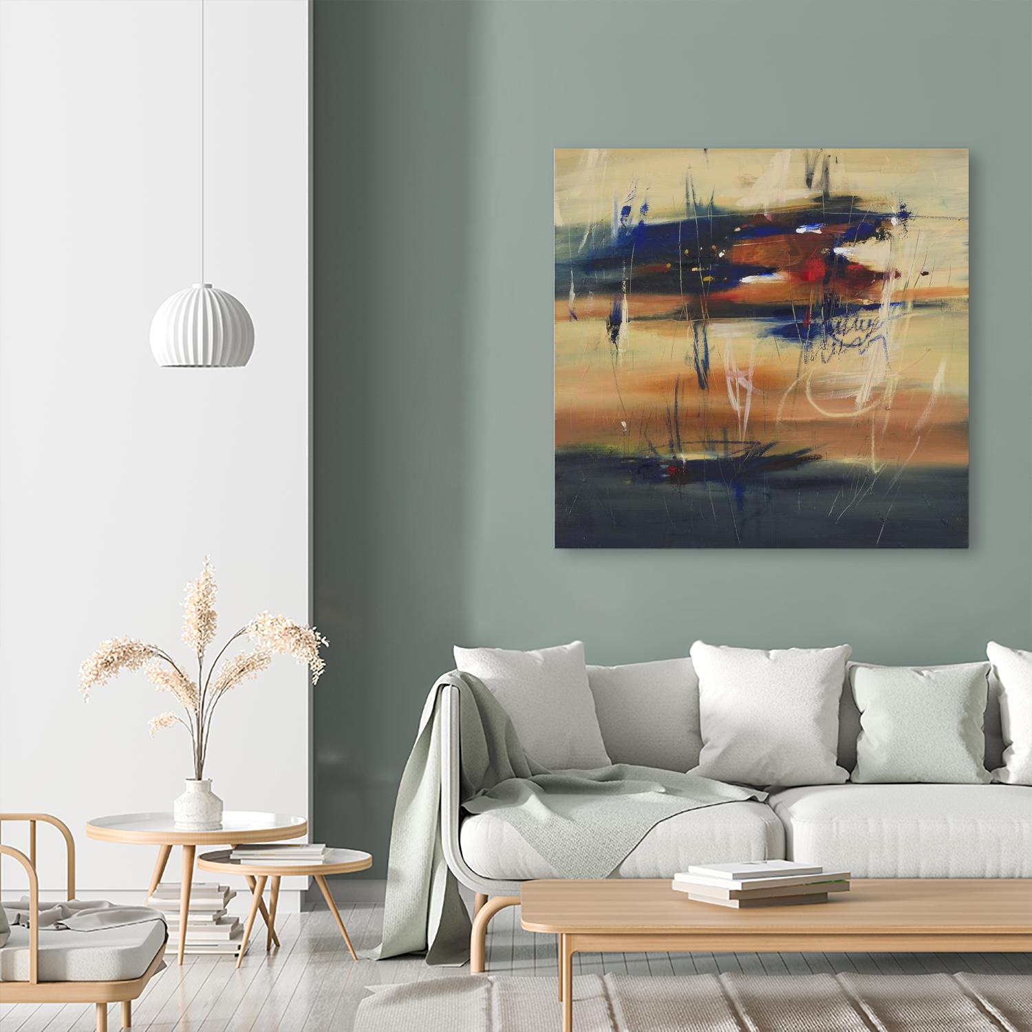 October Dream by Cynthia Ligeros on GIANT ART - red abstract