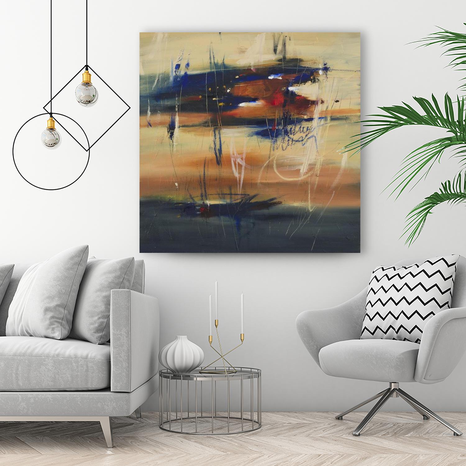 October Dream by Cynthia Ligeros on GIANT ART - red abstract