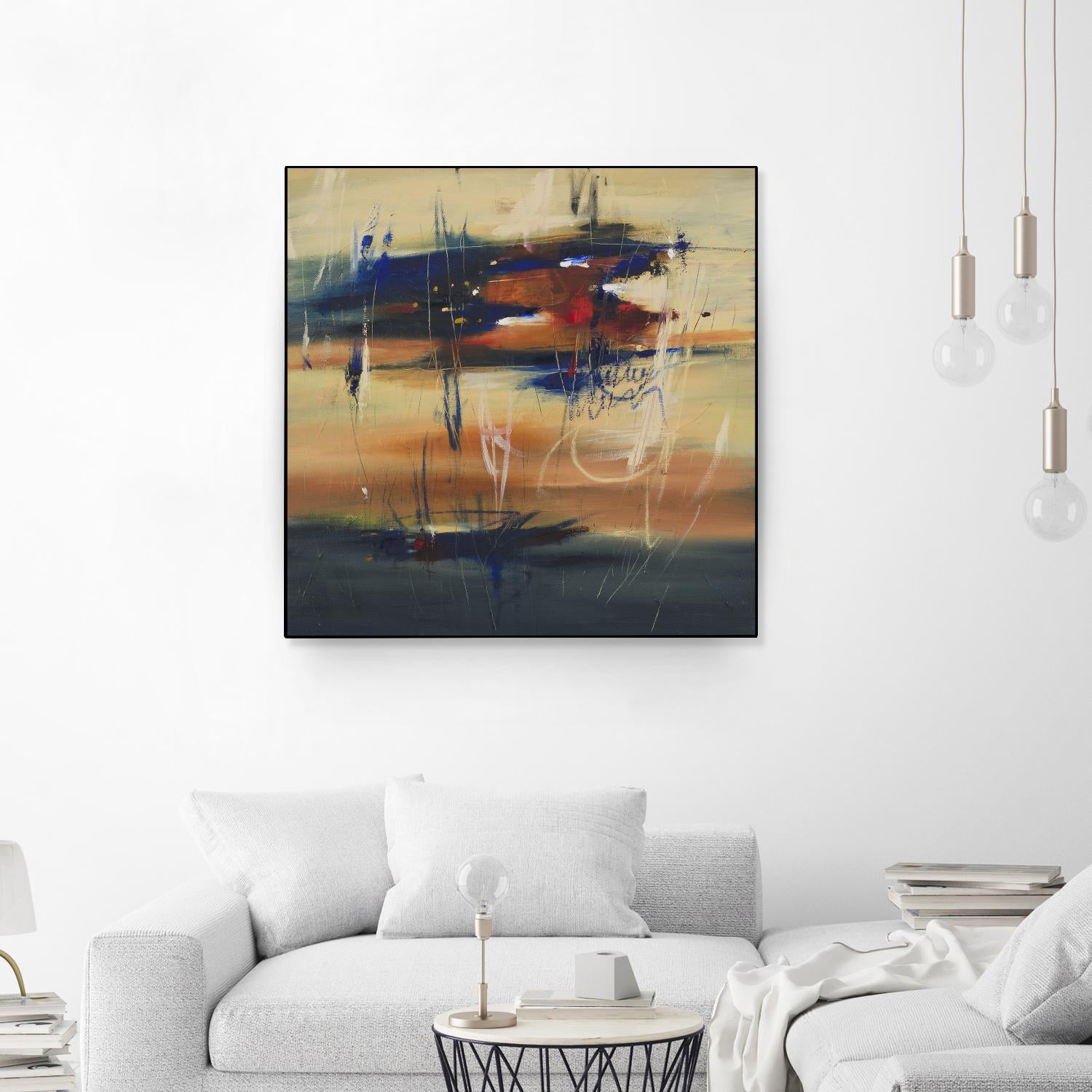 October Dream by Cynthia Ligeros on GIANT ART - red abstract