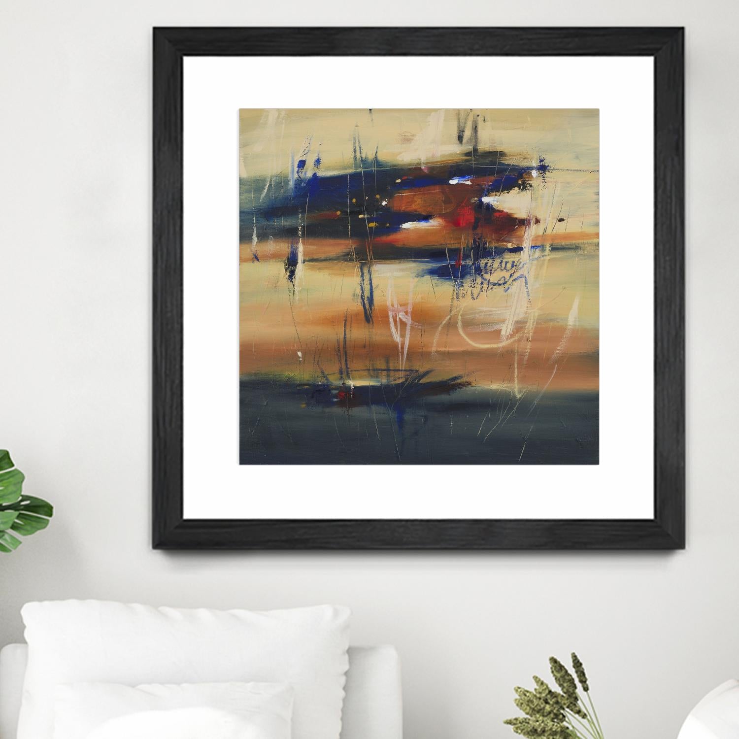 October Dream by Cynthia Ligeros on GIANT ART - red abstract