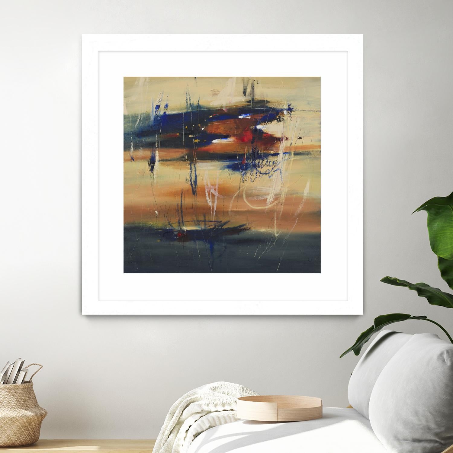 October Dream by Cynthia Ligeros on GIANT ART - red abstract