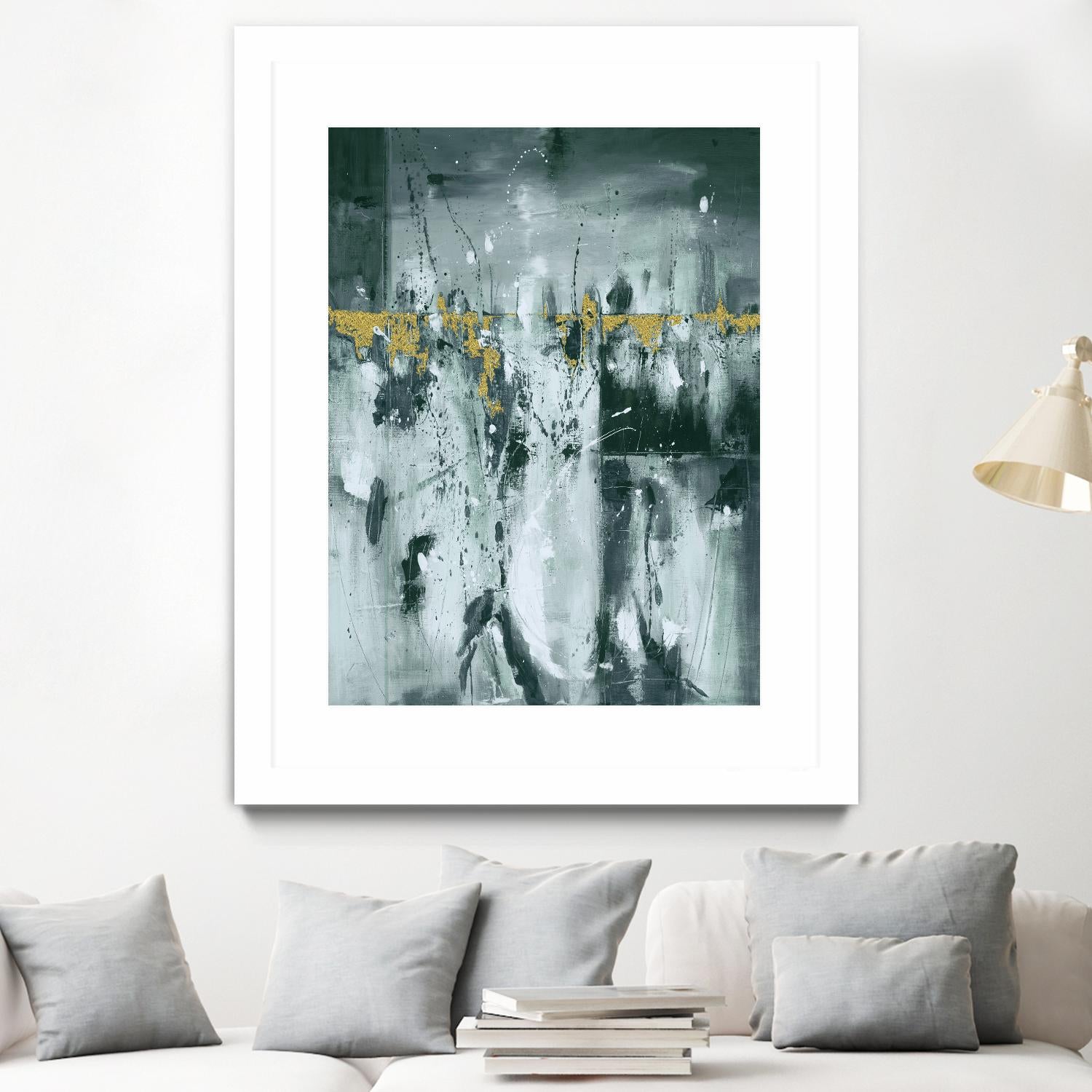 Sweet Sorrow by Cynthia Ligeros on GIANT ART - yellow abstract