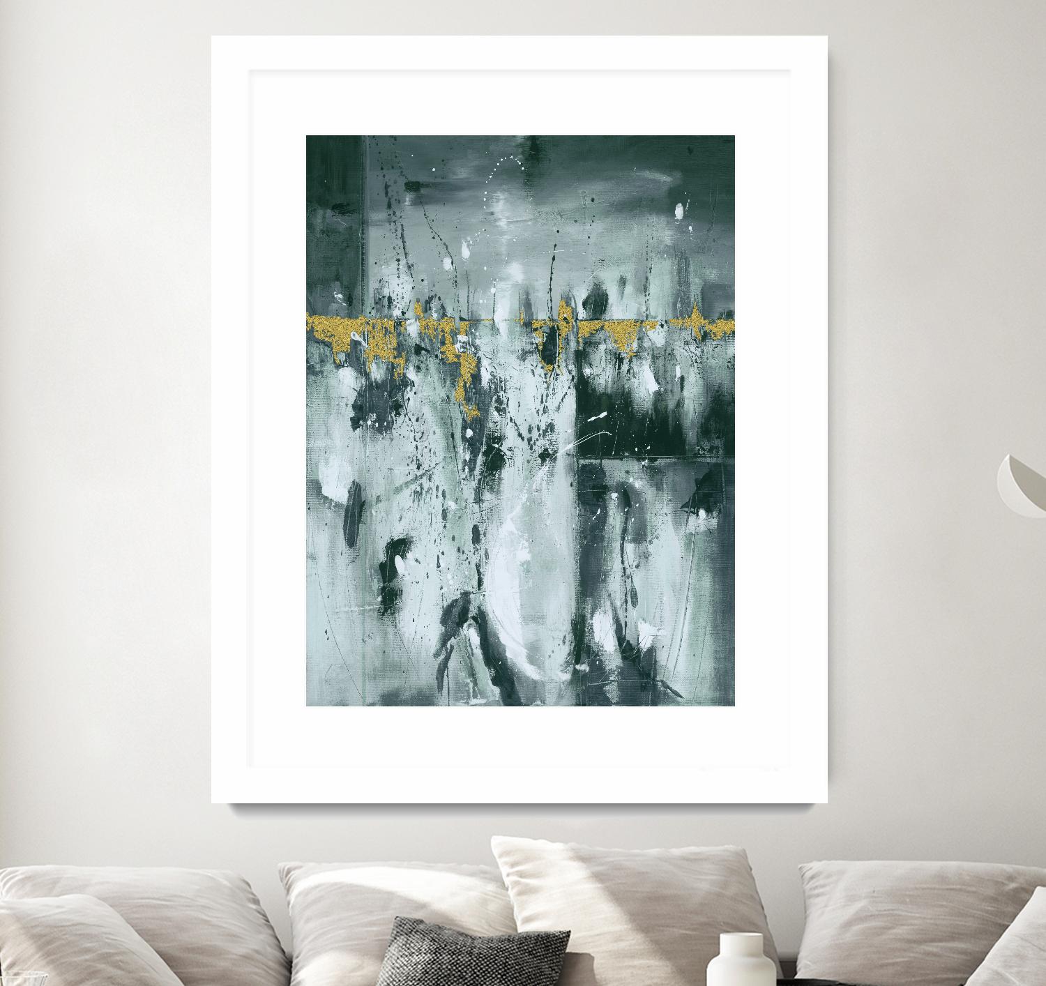 Sweet Sorrow by Cynthia Ligeros on GIANT ART - yellow abstract