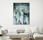 Sweet Sorrow by Cynthia Ligeros on GIANT ART - yellow abstract