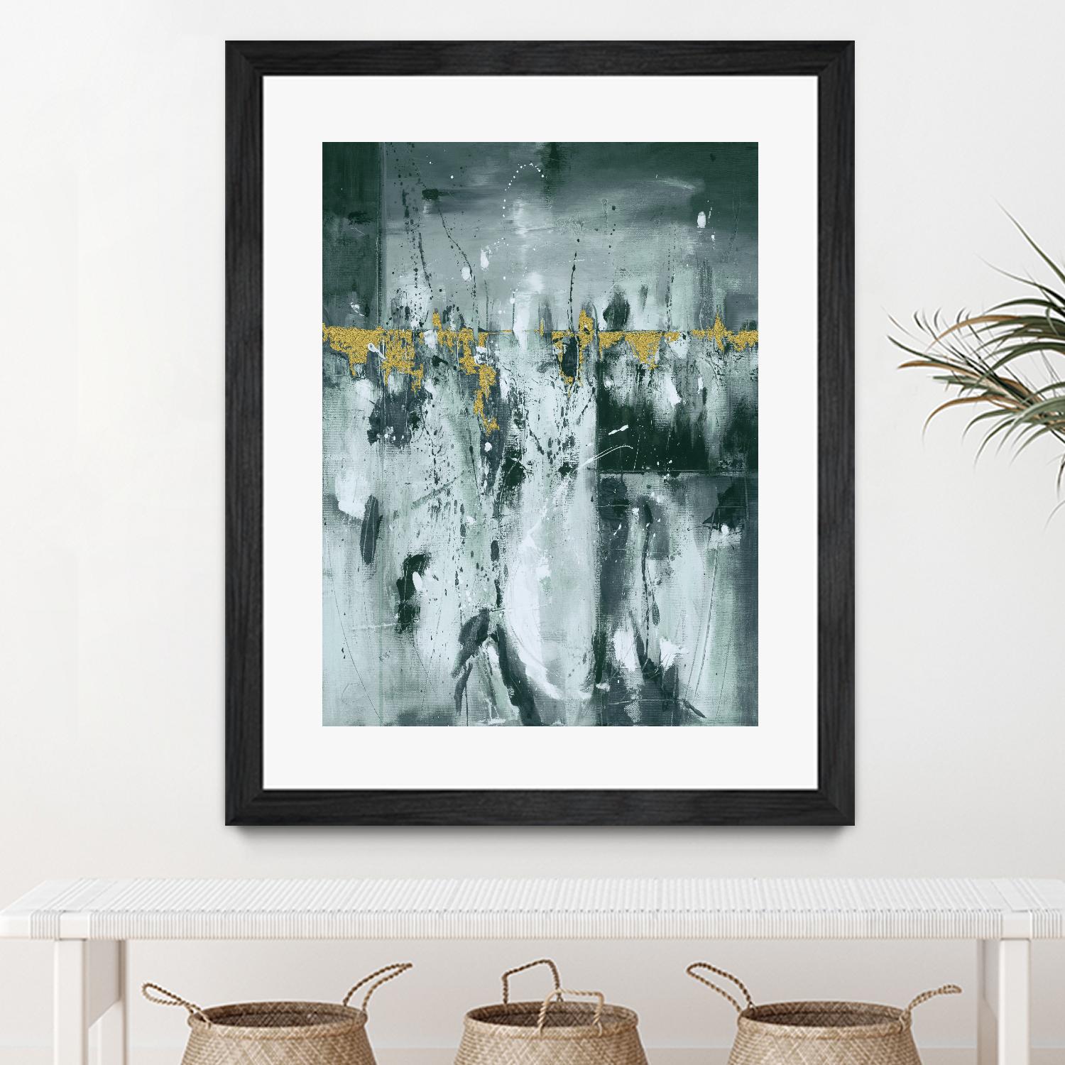 Sweet Sorrow by Cynthia Ligeros on GIANT ART - yellow abstract