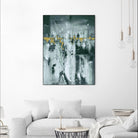 Sweet Sorrow by Cynthia Ligeros on GIANT ART - yellow abstract