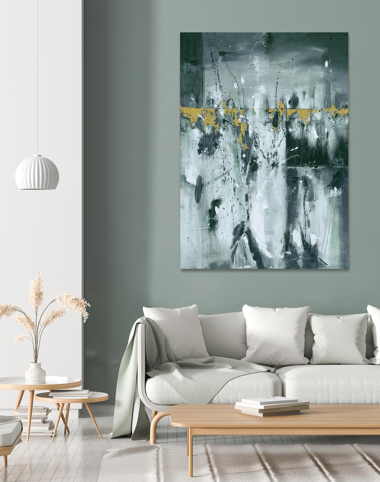 Sweet Sorrow by Cynthia Ligeros on GIANT ART - yellow abstract