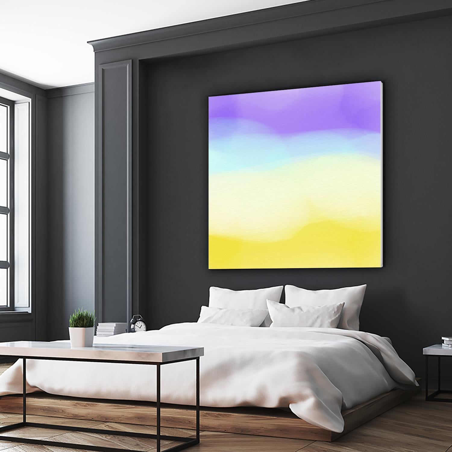 Glowing by Christina Essue on GIANT ART - purple abstract
