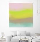 Echo by Christina Essue on GIANT ART - pink abstract