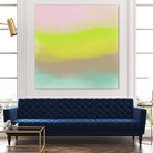 Echo by Christina Essue on GIANT ART - pink abstract