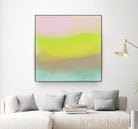 Echo by Christina Essue on GIANT ART - pink abstract