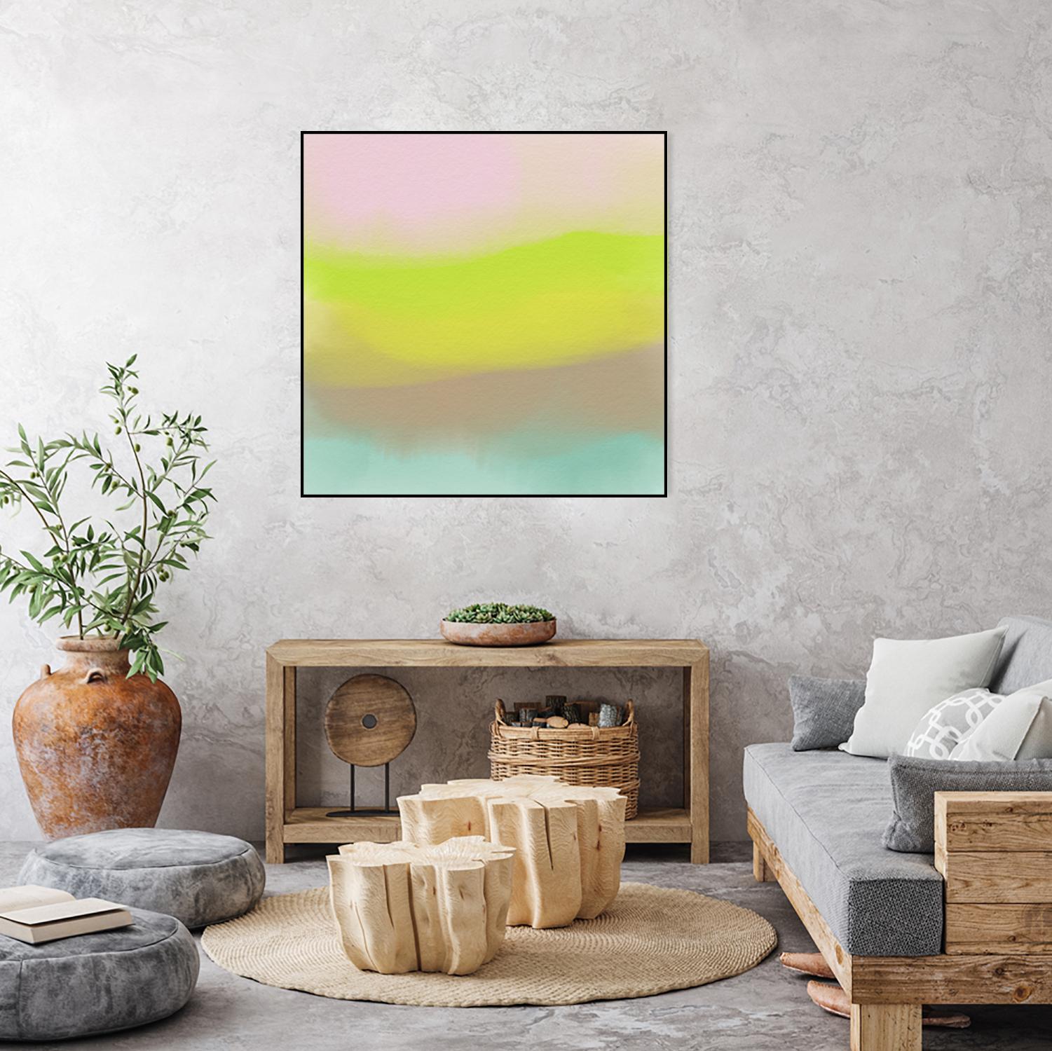 Echo by Christina Essue on GIANT ART - pink abstract