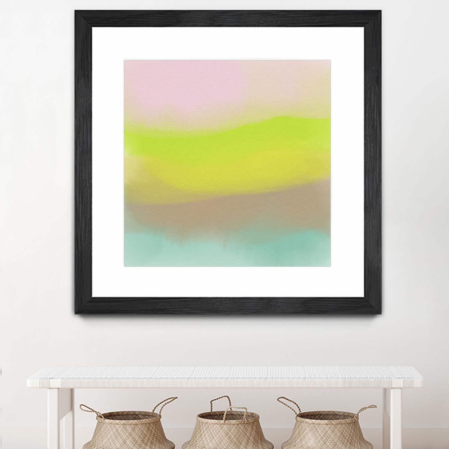 Echo by Christina Essue on GIANT ART - pink abstract