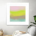Echo by Christina Essue on GIANT ART - pink abstract