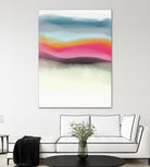 Descending by Christina Essue on GIANT ART - blue abstract