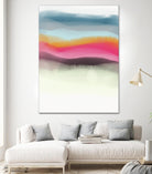 Descending by Christina Essue on GIANT ART - blue abstract