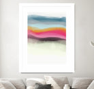 Descending by Christina Essue on GIANT ART - blue abstract