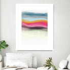 Descending by Christina Essue on GIANT ART - blue abstract