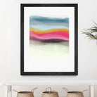 Descending by Christina Essue on GIANT ART - blue abstract