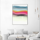 Descending by Christina Essue on GIANT ART - blue abstract