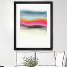 Descending by Christina Essue on GIANT ART - blue abstract