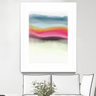 Descending by Christina Essue on GIANT ART - blue abstract