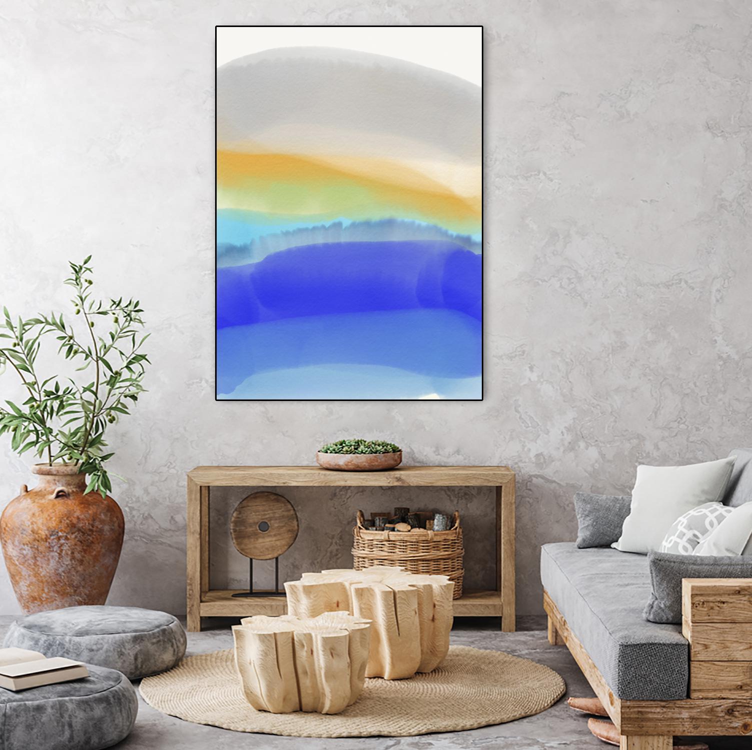 Element by Christina Essue on GIANT ART - grey abstract