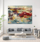 Path of Light by Christina Madden on GIANT ART - blue abstract