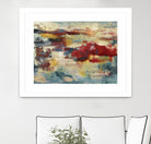 Path of Light by Christina Madden on GIANT ART - blue abstract