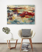 Path of Light by Christina Madden on GIANT ART - blue abstract