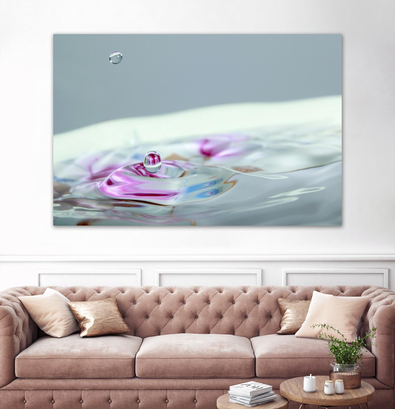 Pop a Top by Connie Publicover on GIANT ART - pink nature