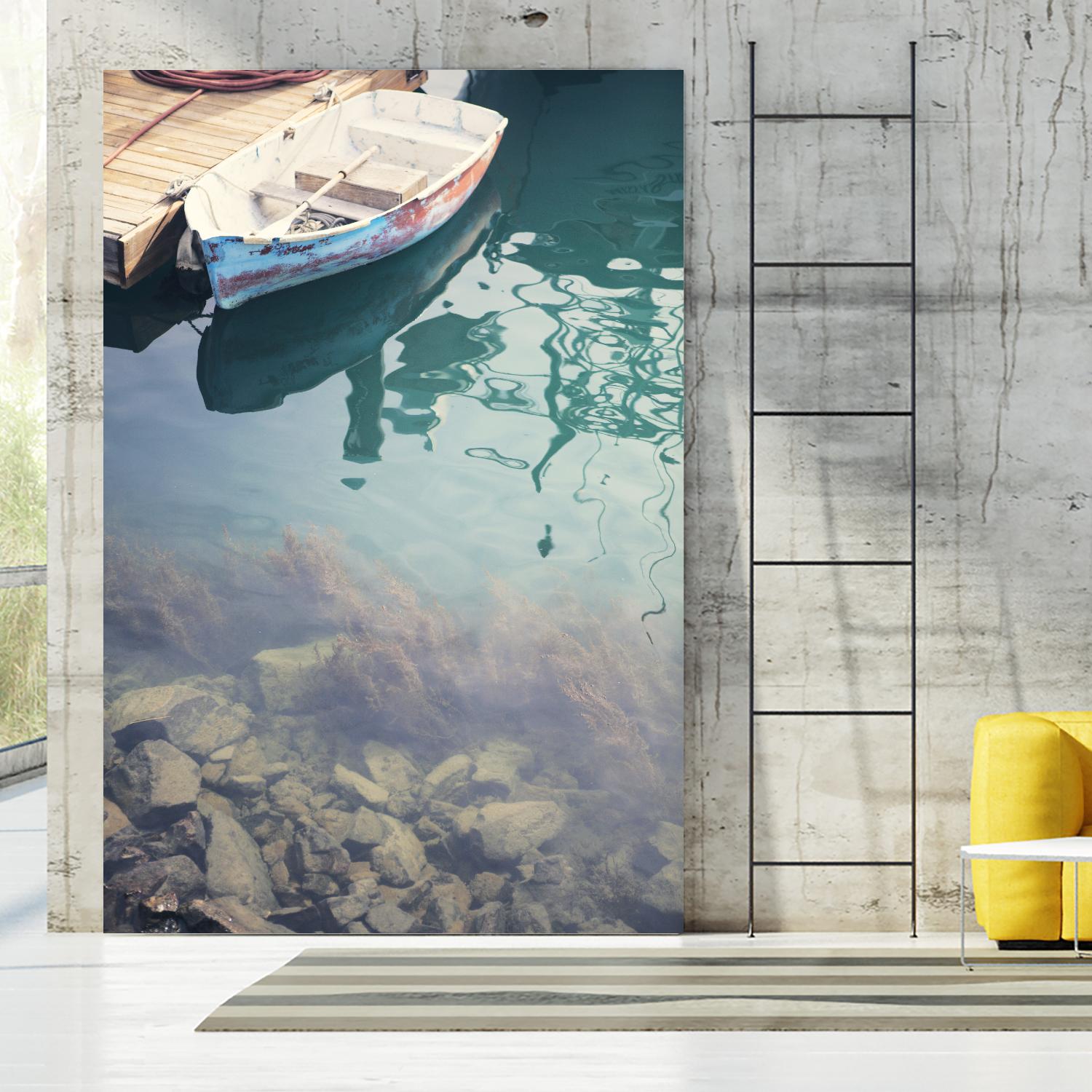 Finding Normal by Catherine McDonald on GIANT ART - brown sea scene