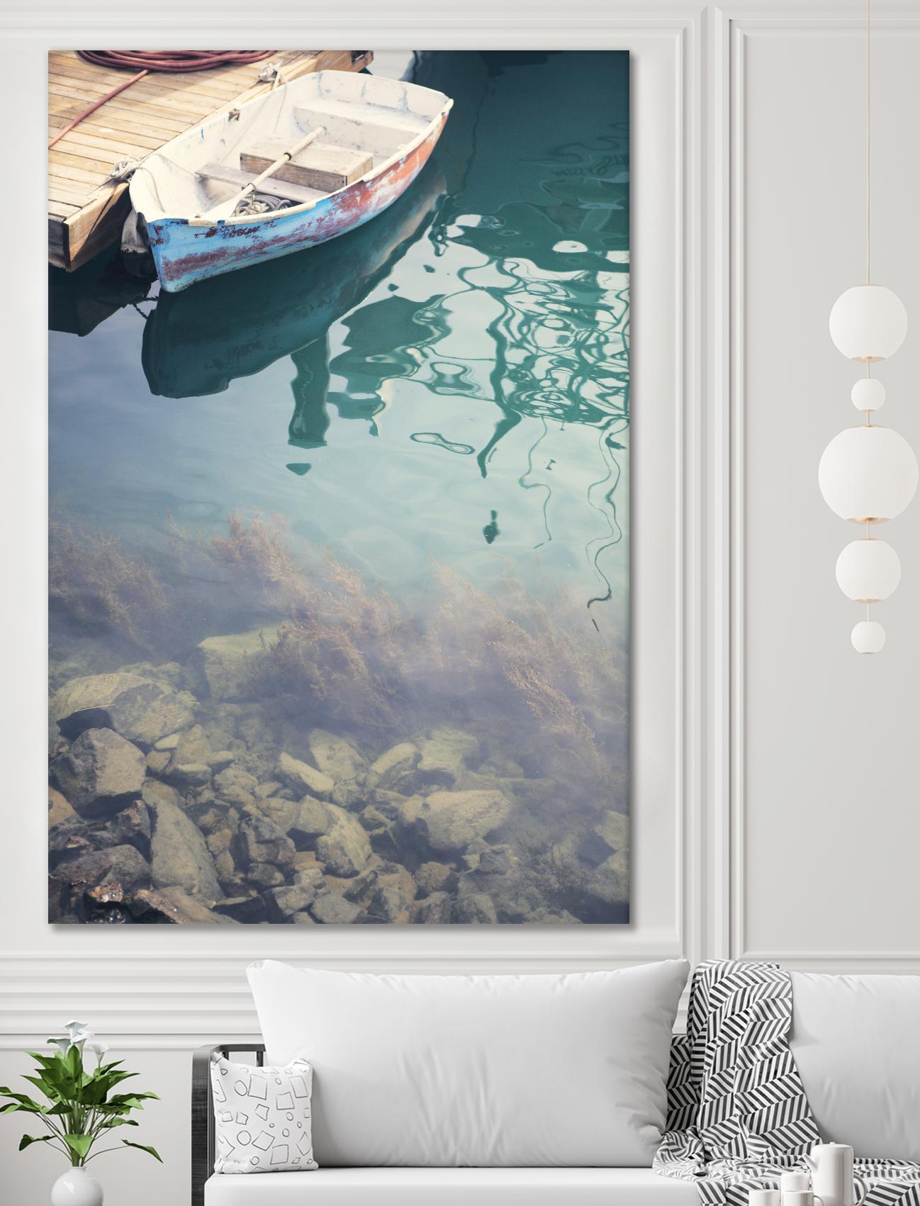 Finding Normal by Catherine McDonald on GIANT ART - brown sea scene