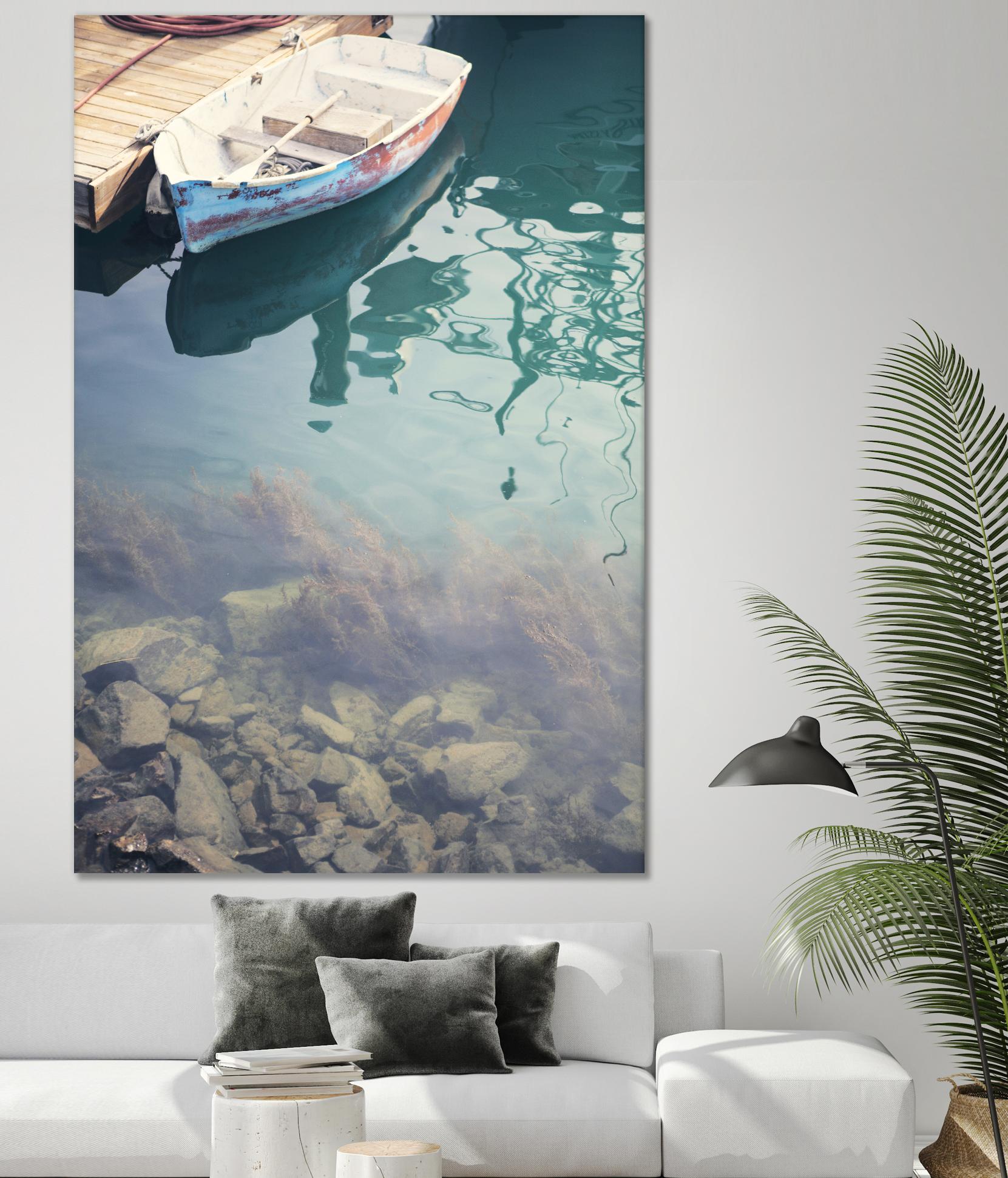 Finding Normal by Catherine McDonald on GIANT ART - brown sea scene