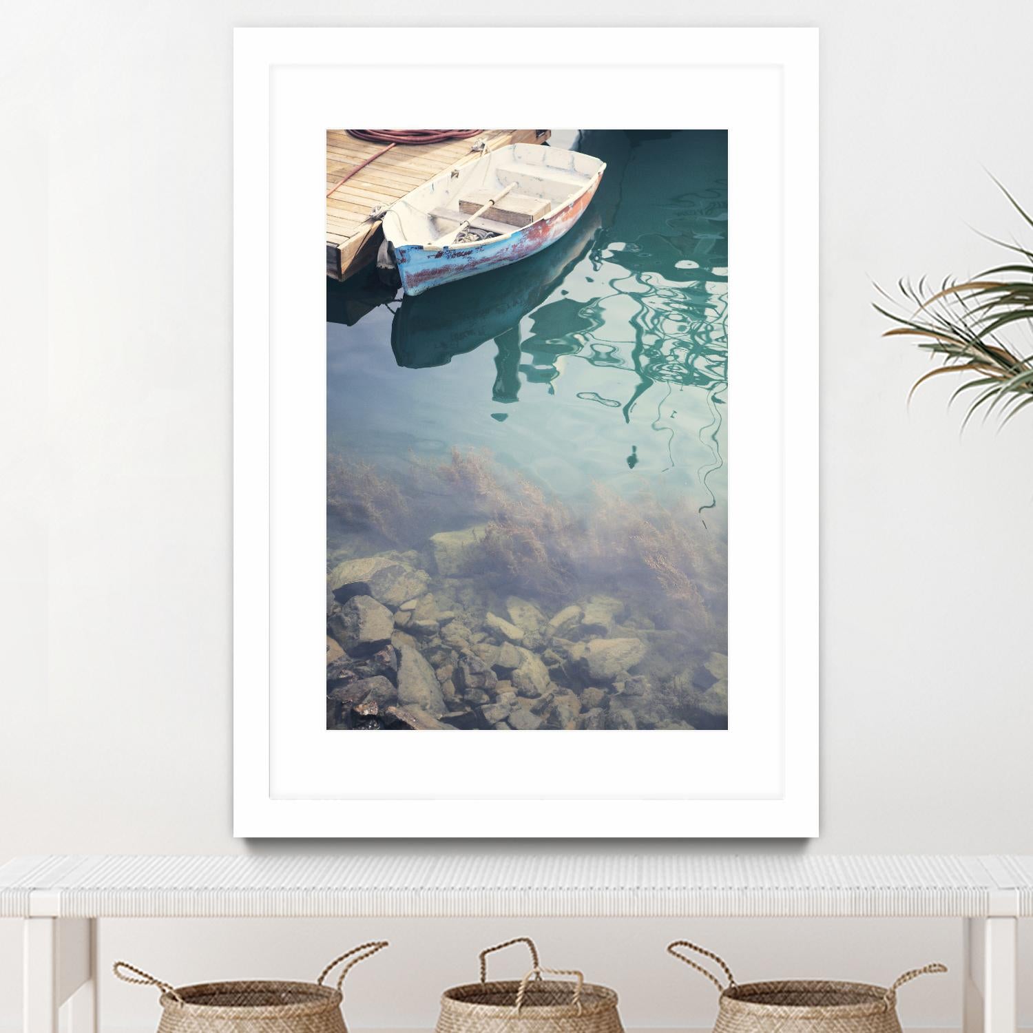 Finding Normal by Catherine McDonald on GIANT ART - brown sea scene