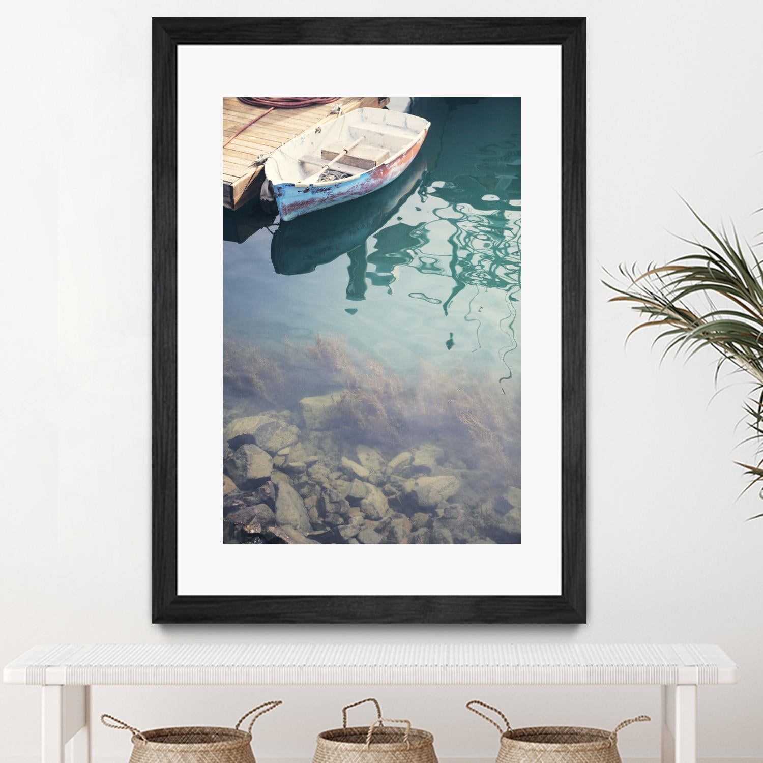 Finding Normal by Catherine McDonald on GIANT ART - brown sea scene