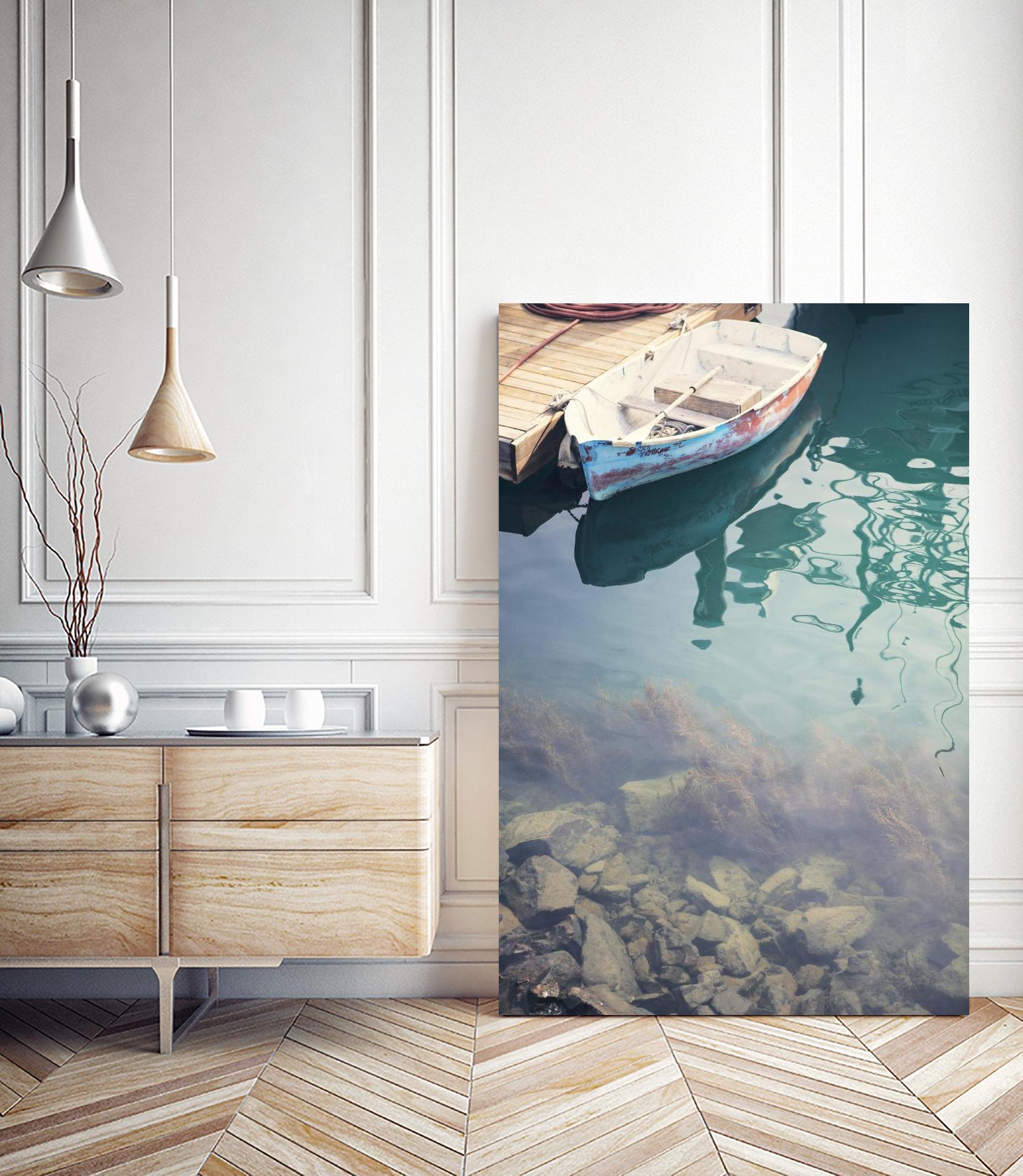 Finding Normal by Catherine McDonald on GIANT ART - brown sea scene