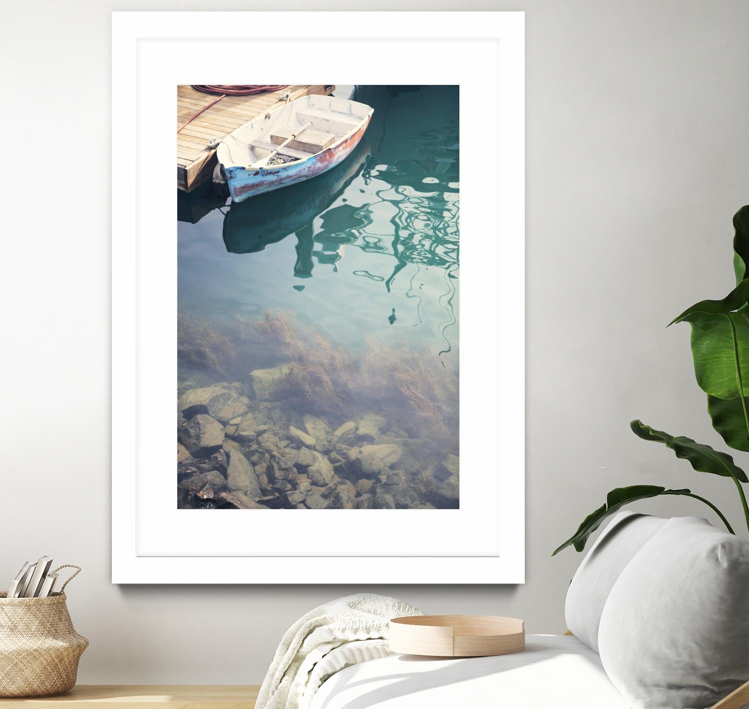 Finding Normal by Catherine McDonald on GIANT ART - brown sea scene