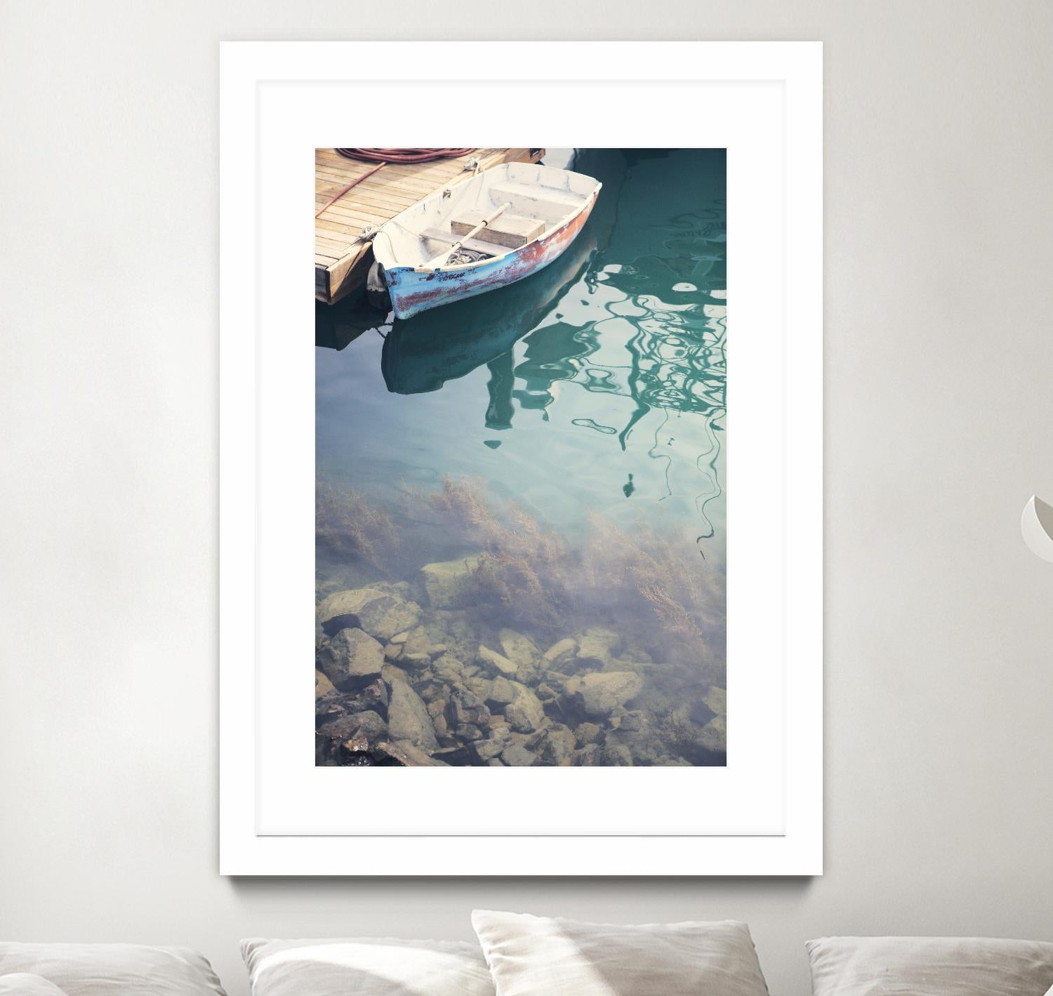 Finding Normal by Catherine McDonald on GIANT ART - brown sea scene