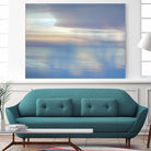 Dappled Pink Horizomn by Jim Christensen on GIANT ART - white abstract