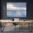 Dappled Pink Horizomn by Jim Christensen on GIANT ART - white abstract