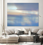 Dappled Pink Horizomn by Jim Christensen on GIANT ART - white abstract