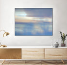 Dappled Pink Horizomn by Jim Christensen on GIANT ART - white abstract