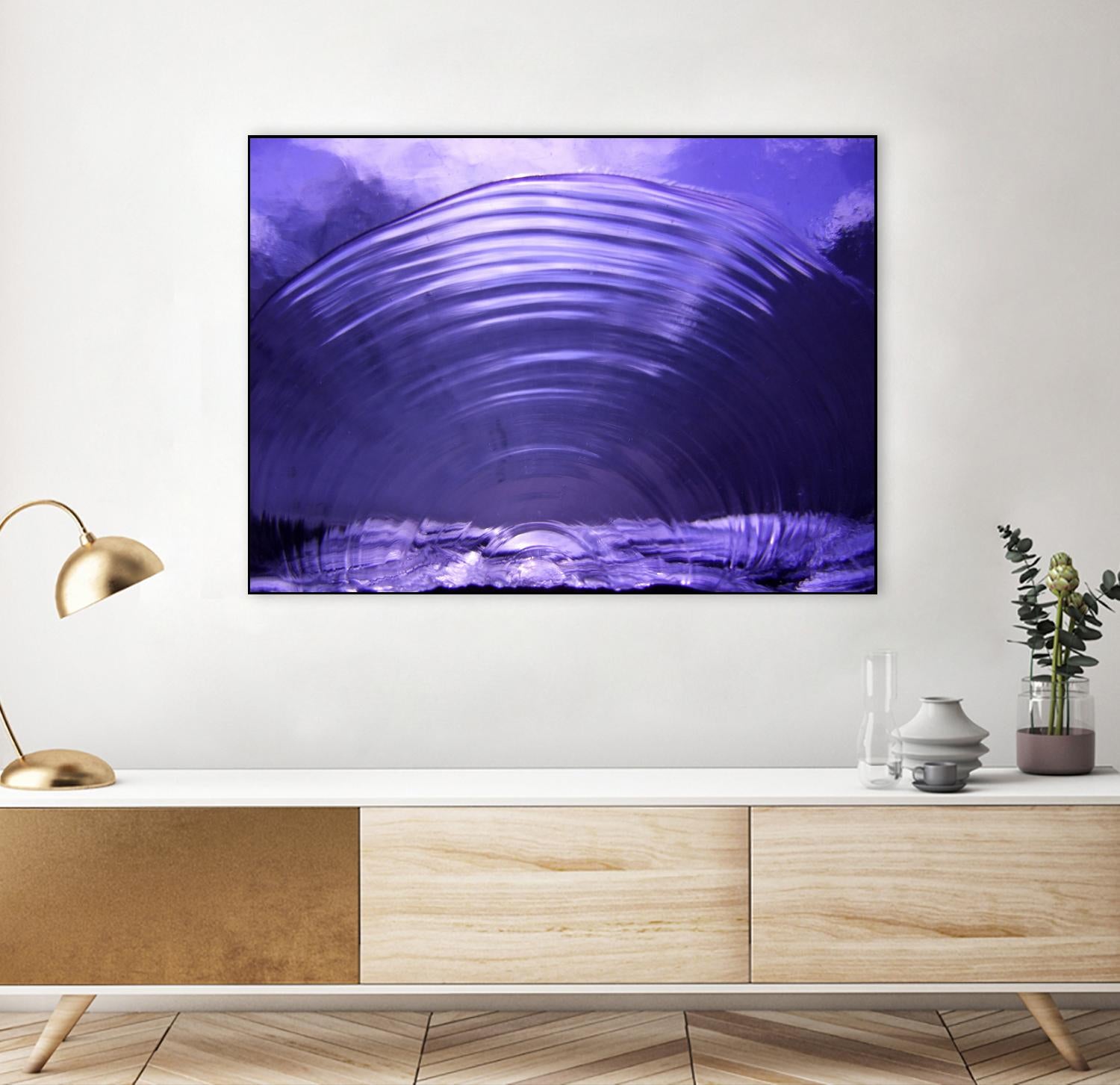 Ripple by Jim Christensen on GIANT ART - black nature