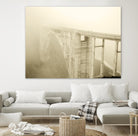 Misty Bridge by Dennis Frates on GIANT ART - grey photo art