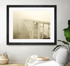 Misty Bridge by Dennis Frates on GIANT ART - grey photo art